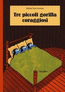 Tre piccoli gorilla coraggiosi