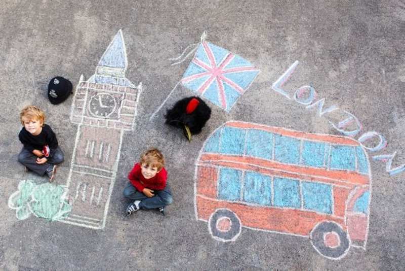 au-pair famiglia inglese bambini