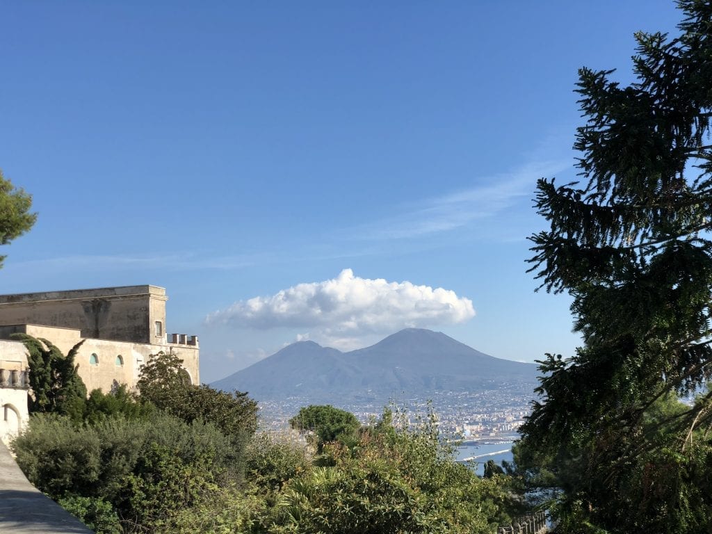 Napoli dal belvedere della Certosa di San Martino