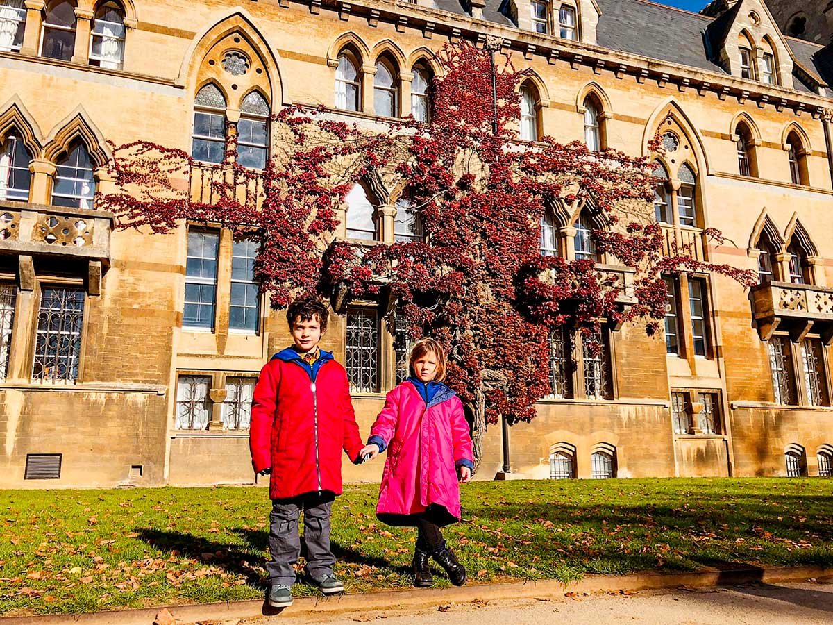 Christ Church College a Oxford bambini