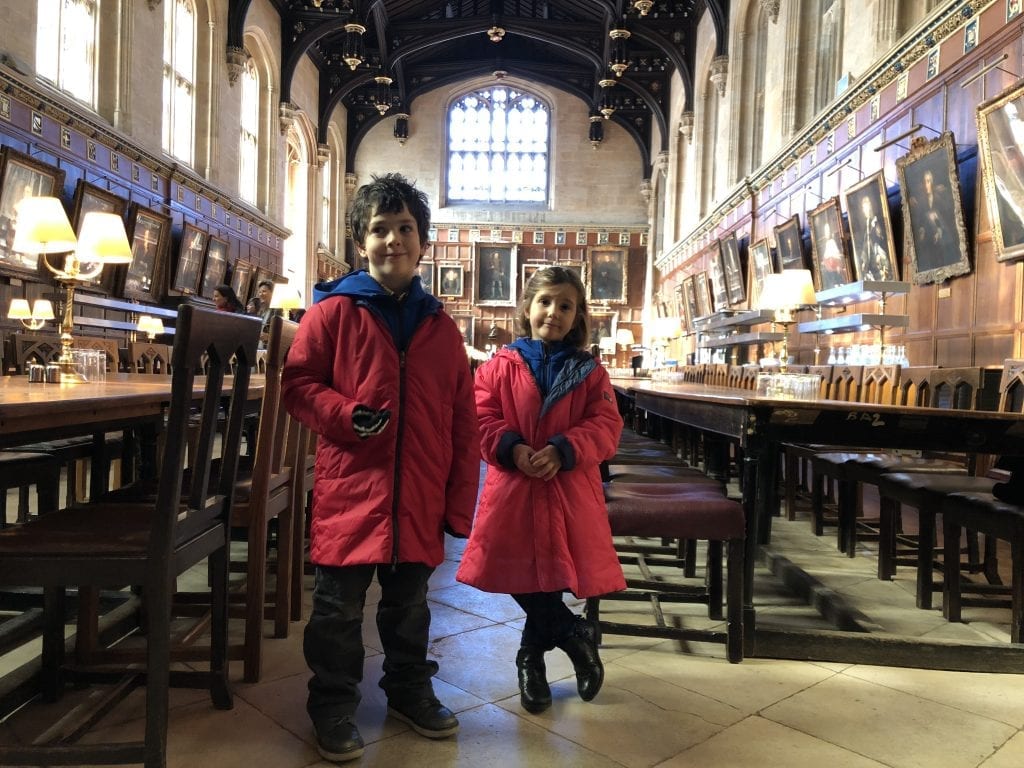 Harry Potter mensa Christ Church Oxford