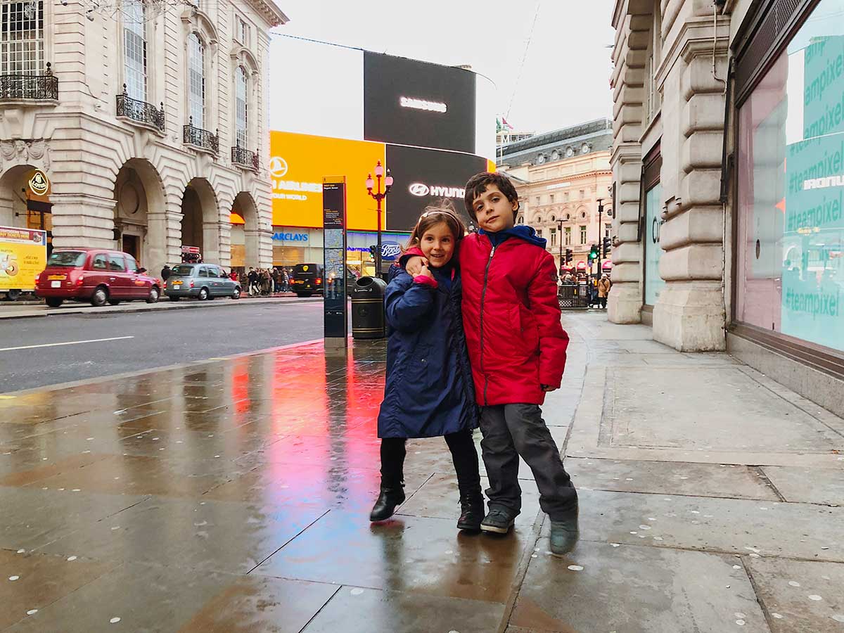 Londra con i bambini in 3 giorni. oxford Street