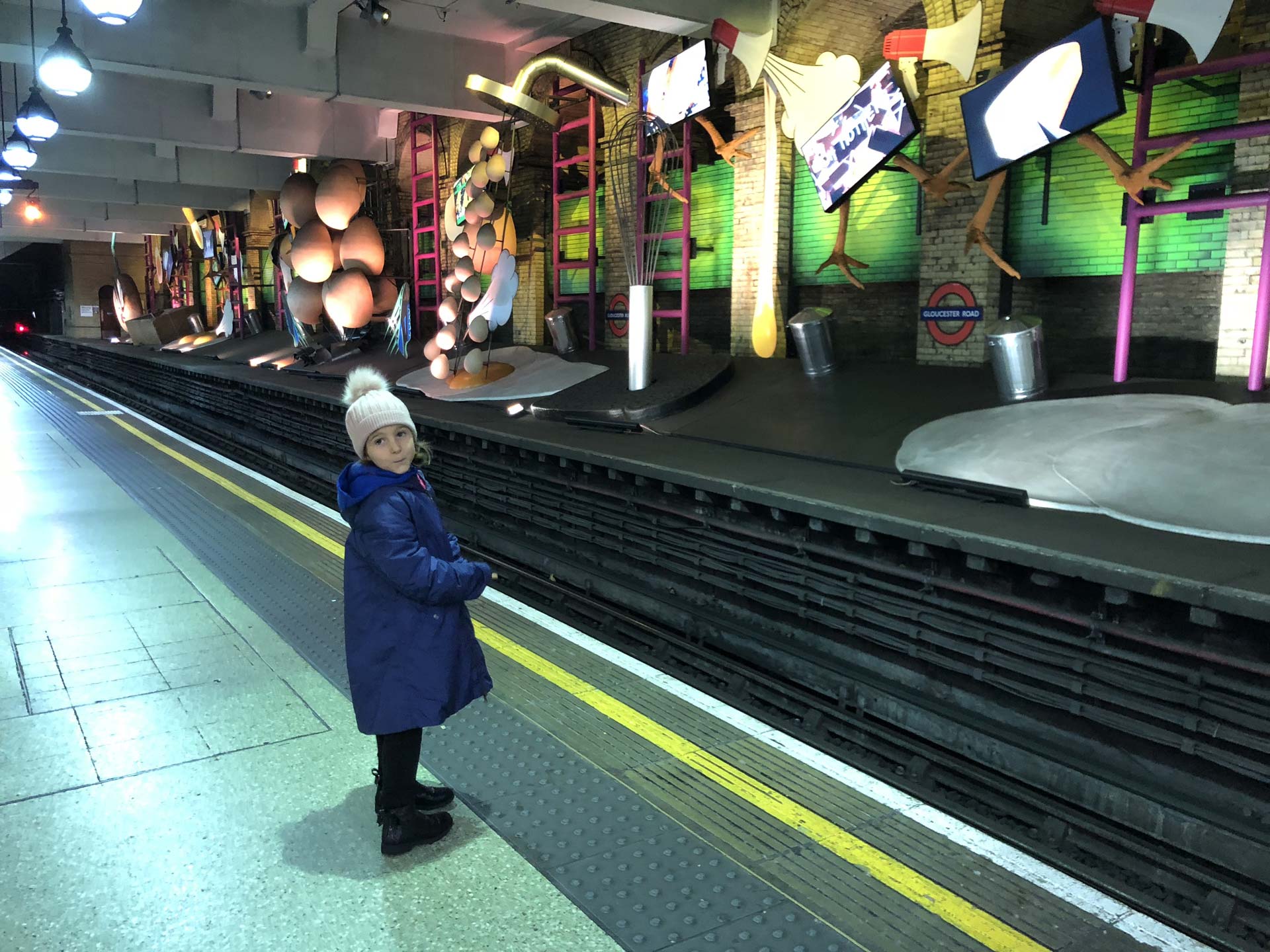 Metro Londra con i bambini