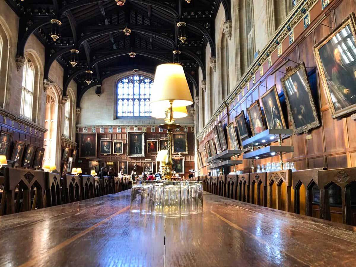 Oxford Harry Potter mensa Christ Church