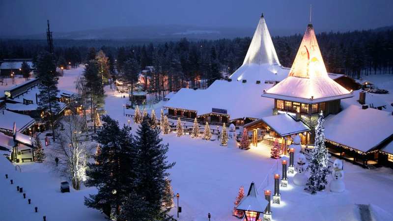 Rovaniemi villaggio babbo natale