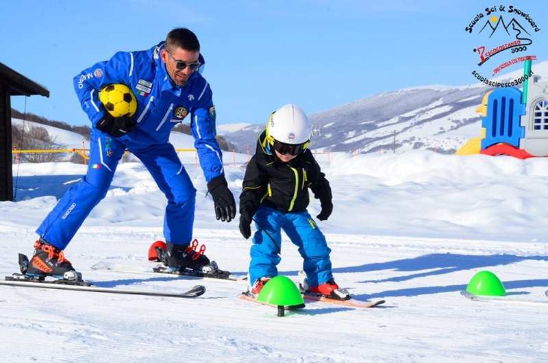 Pescocostanzo neve famiglie