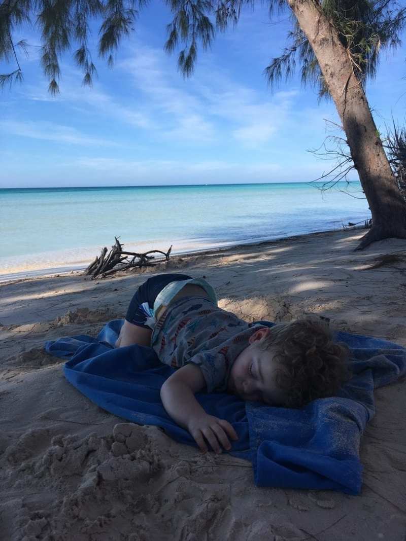 cuba viaggio bambini mare