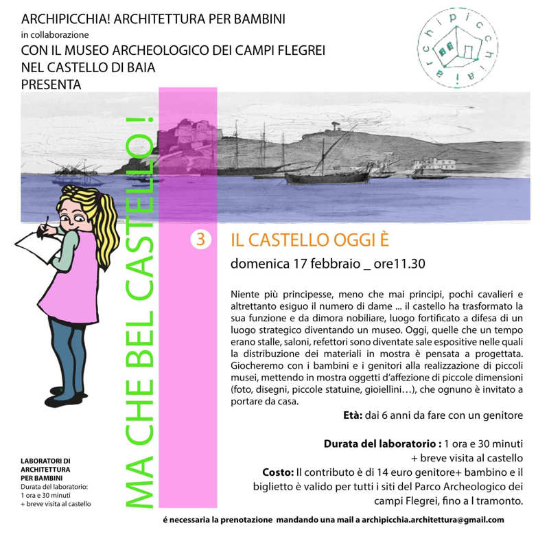 Laboratorio Bambini al Castello di Baia