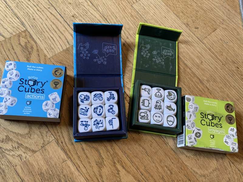 Giochi viaggio story cubes