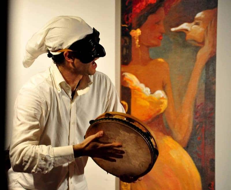 pulcinella maschera