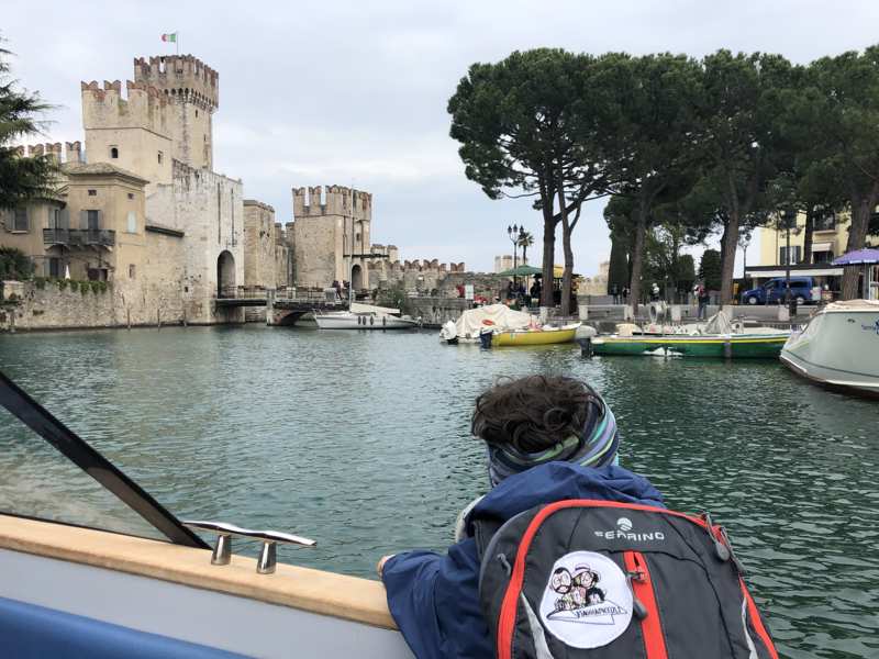 Sirmione in motoscafo