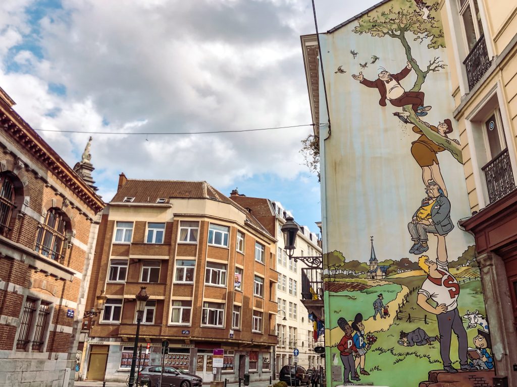 Bruxelles Murales Sait Gery