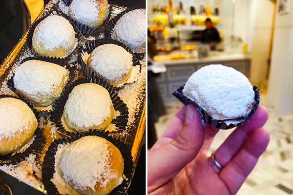 Dolci Napoli fiocco di Neve