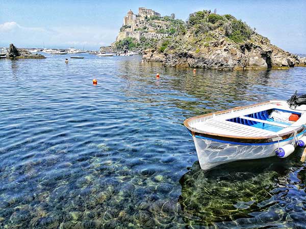 ischia castello vista