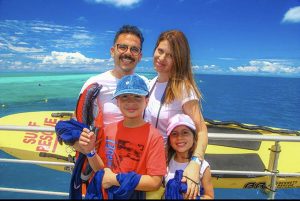 famiglia in viaggio