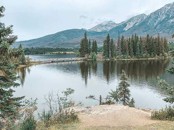 alberta jasper Pyramide lake