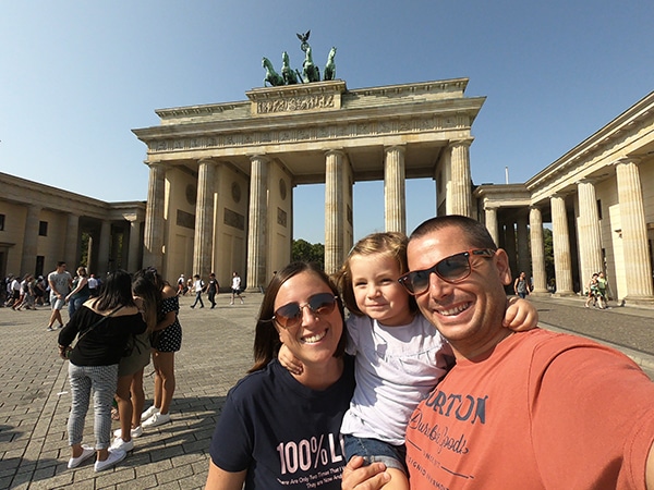 porta brandeburgo Berlino