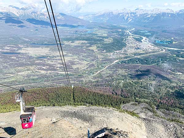 jasper skytram gondola