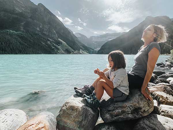 lake louise pomeriggio