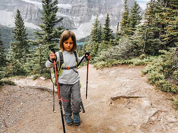 trekking bambini attrezzatura