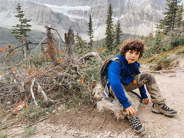 trekking bambino