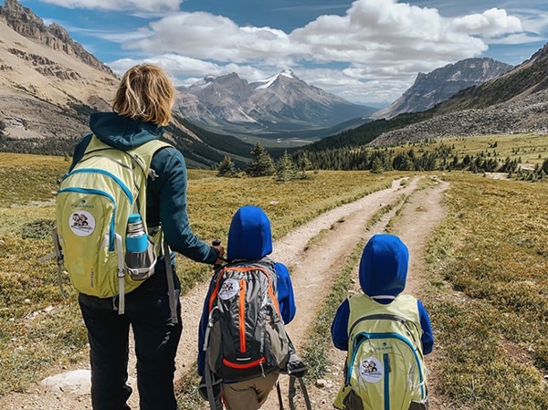 trekking con i bambini