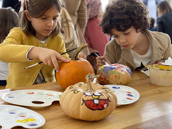 halloween laboratorio zucche