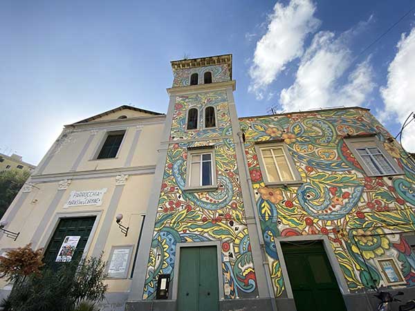 rione sanita chiesa via fontanelle-murales