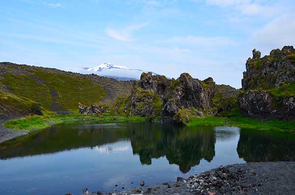 lago montagne Parco Snaefellskjokull