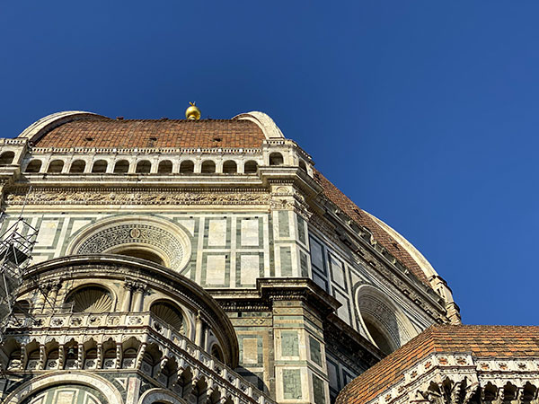 palla d'oro sulla cupola di santa maria novella firenze