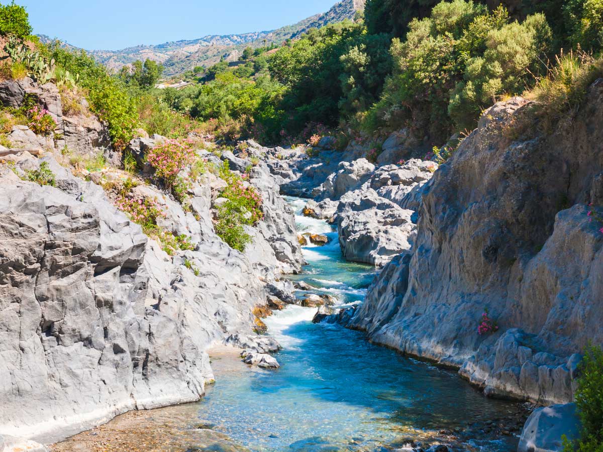 Gole dell'Alcantara: Gita da Catania con i bambini