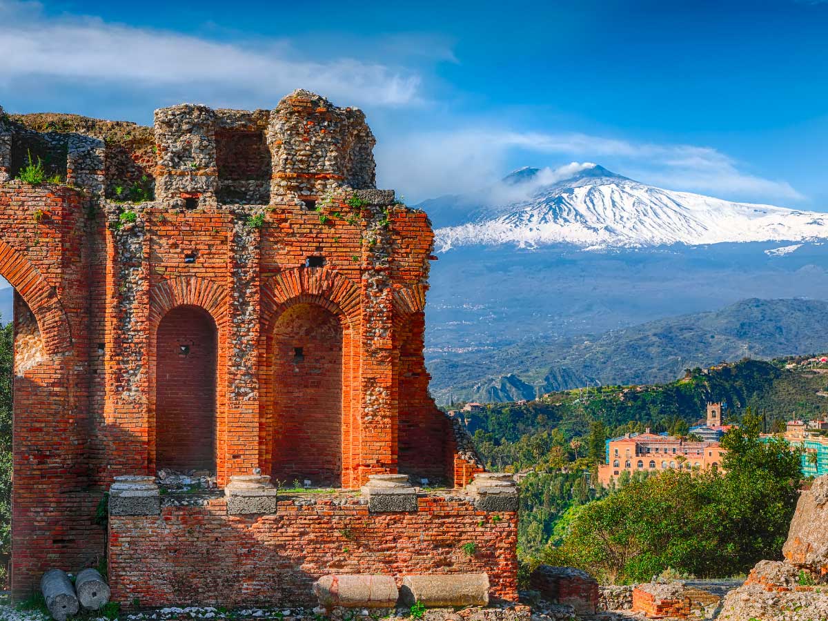 Il tempio di Taormina
