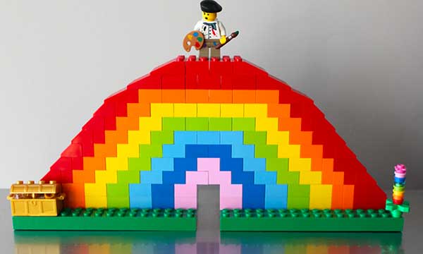 arcobaleno Lego