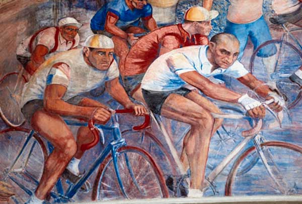 murales ciclisti Arcumeggia