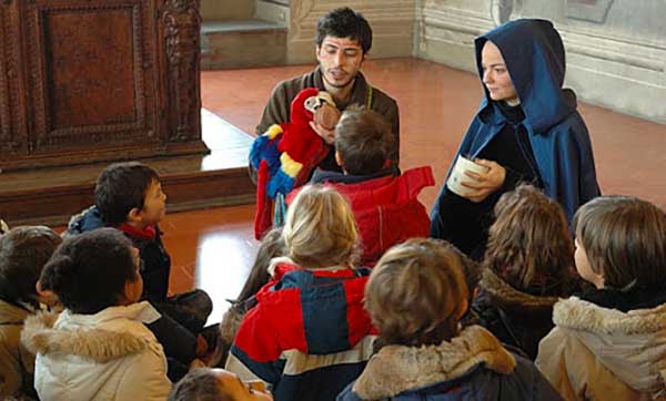 famiglia al museo Firenze