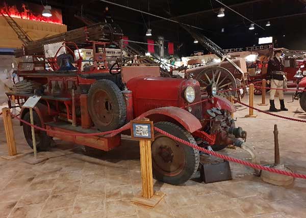 museo dei pompieri automezzi