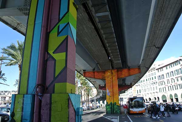 street art genova sopraelevata