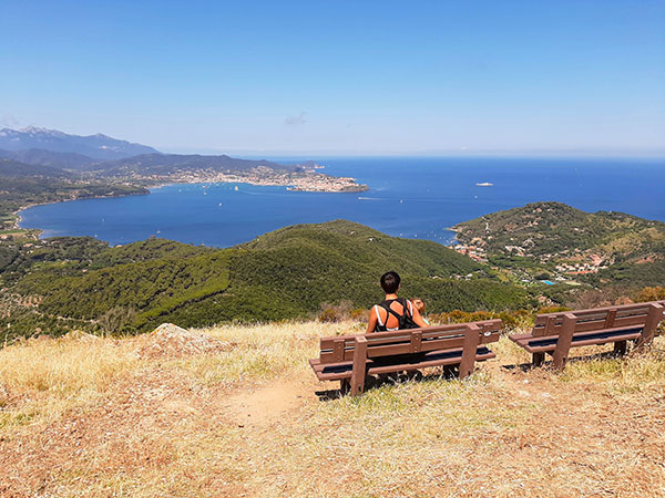 Isola D'Elba vista