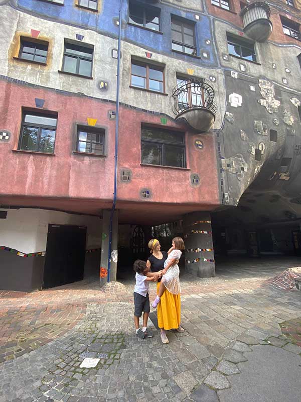 famiglia case Hundertwasser