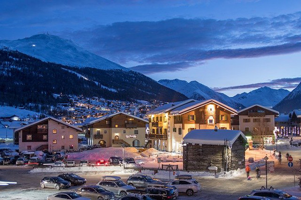 Livigno con la neve