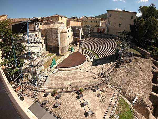 teatro romano spoleto