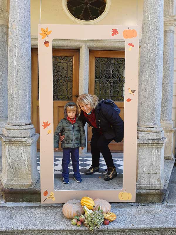 nonna con mabino