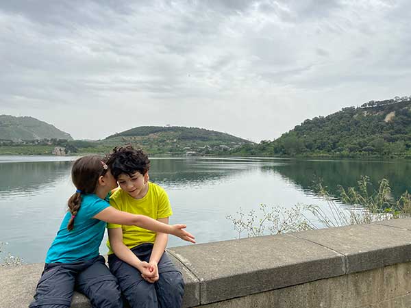 lago averno bambini