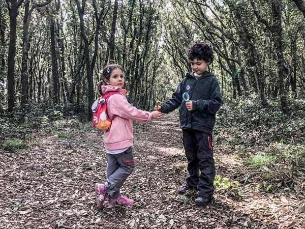 bambini trekking