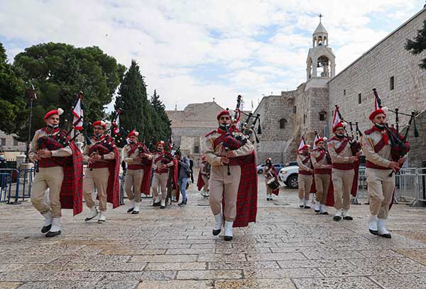 processione natale betlemme