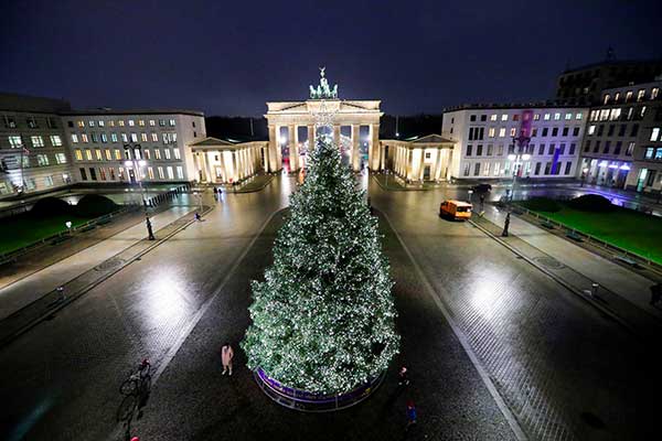 albero natale berlino