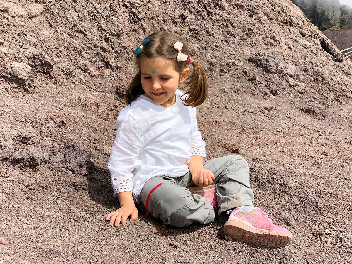 Vesuvio con i bambini