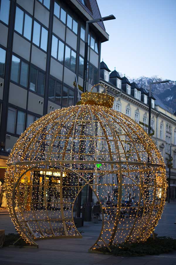 merano luci di Natale