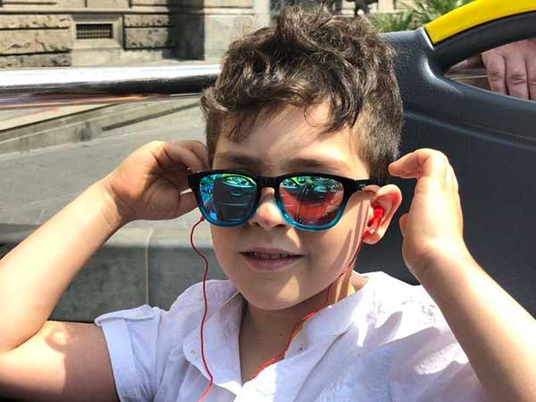 Napoli con i bambini in giro sul CitySigntseeing 