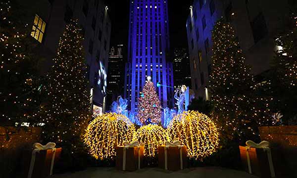 rockefeller center albero